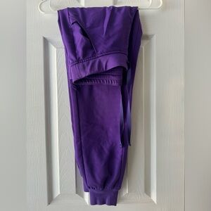 Figs Digital Grape Zamora - Petite Jogger Scrub Pants